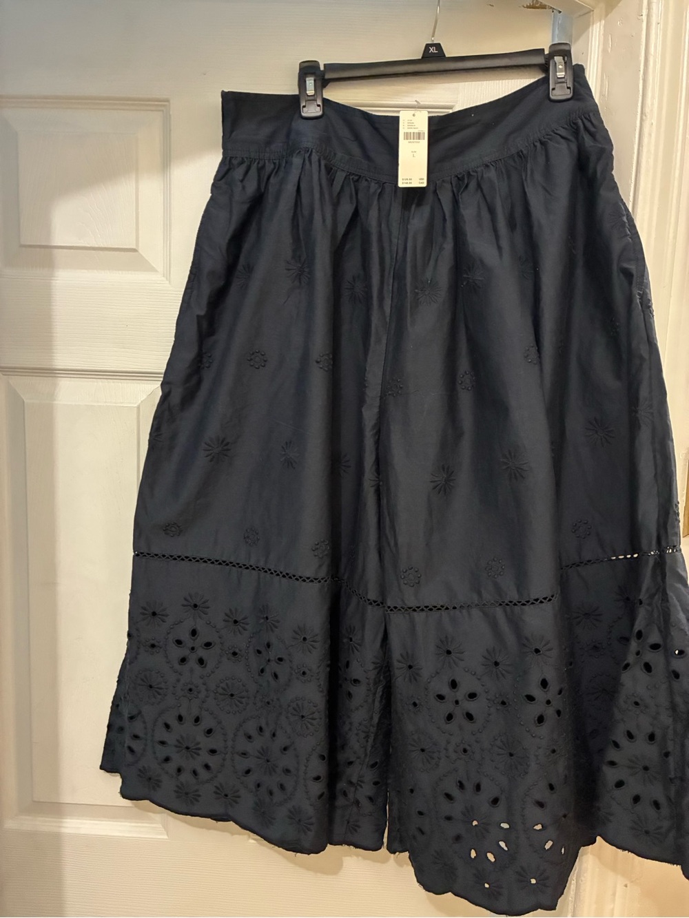 Maeve Blue Wide Leg Shorts